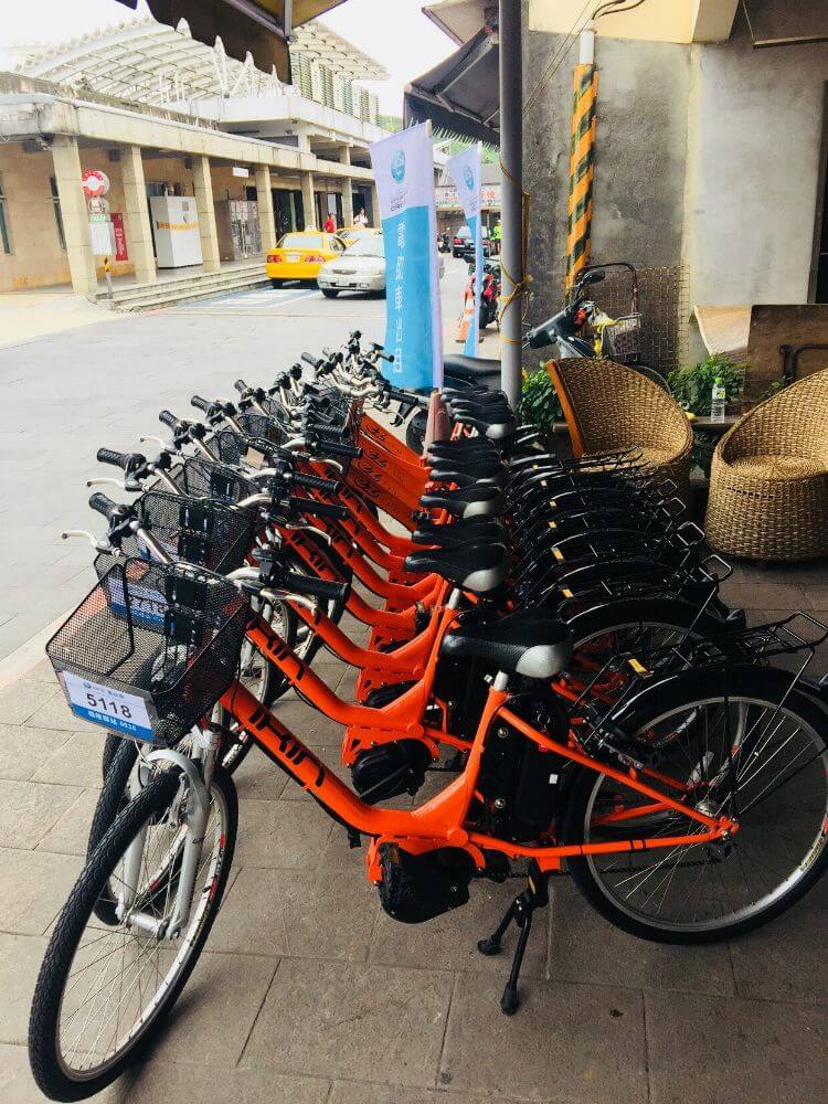 創星 樂享學 innovative 台北 福隆驛站 fulong Taipei 電動輔助自行車 租車 腳踏車